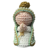 Mini Santinha - 11cm - Crochê
