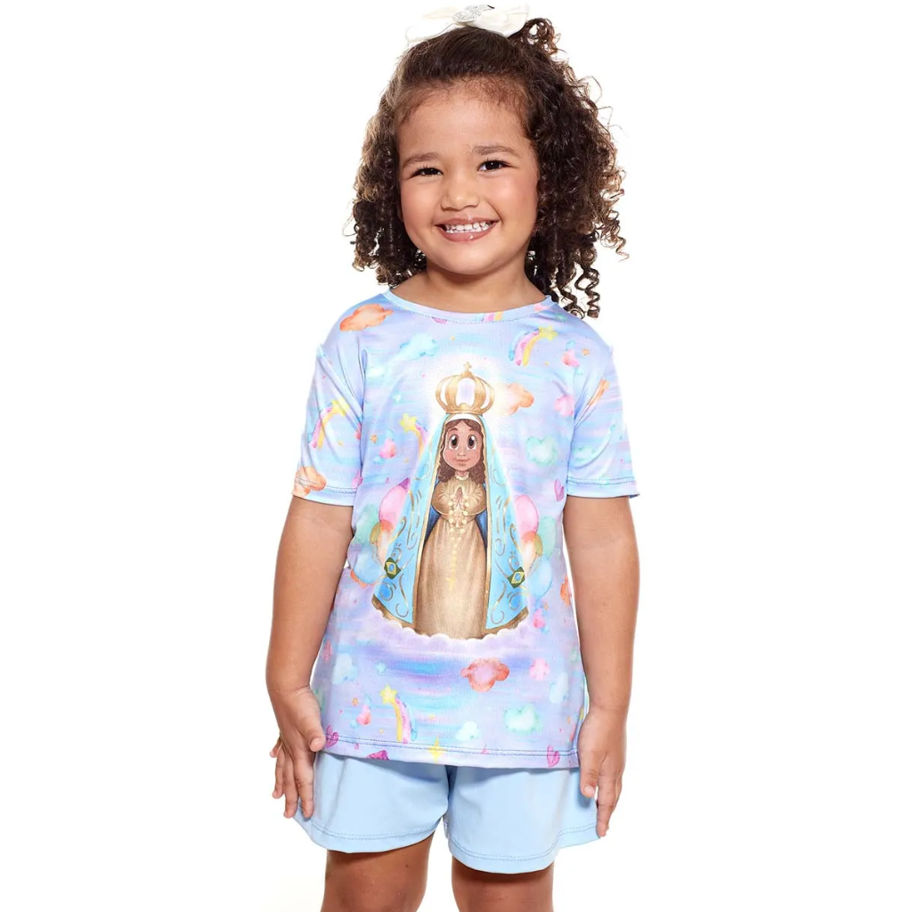 Pijama infantil Aparecidinha