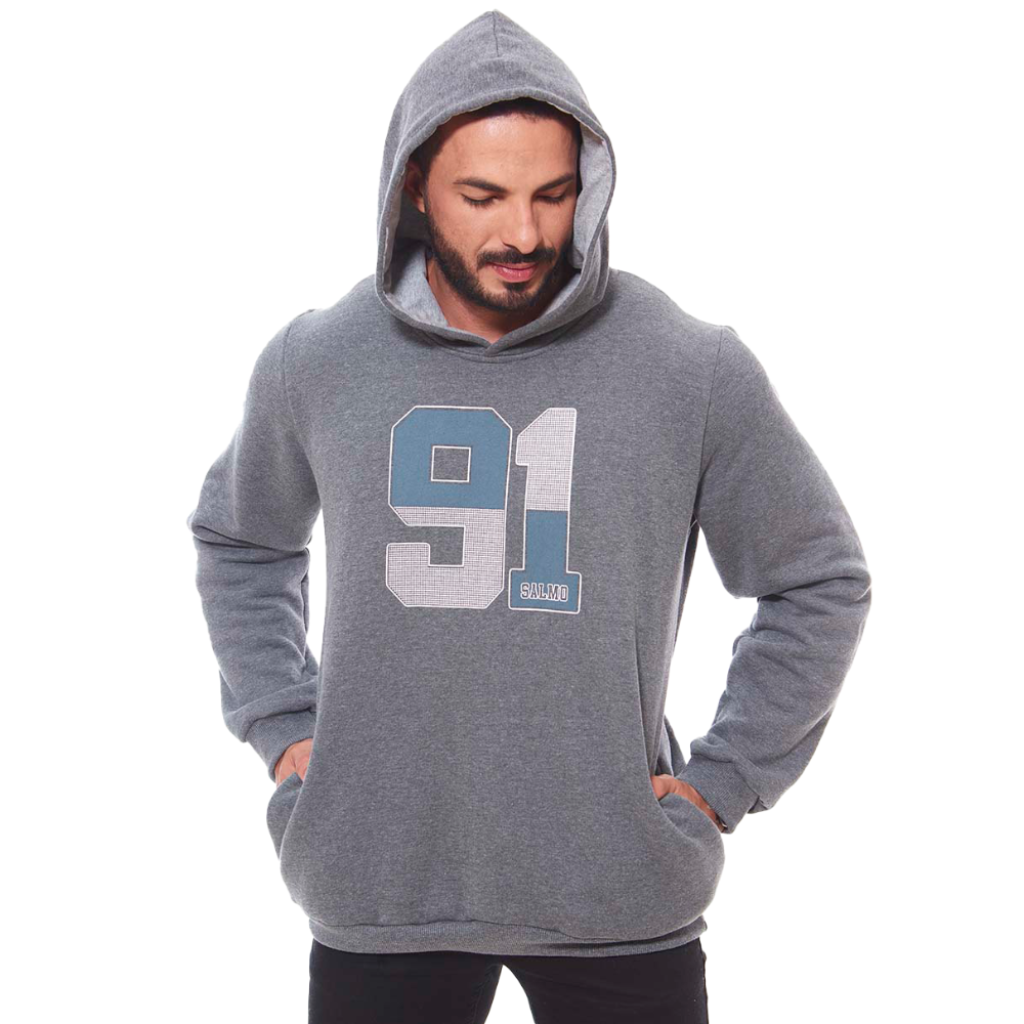 Moletom masculino Salmo 91 Protegido