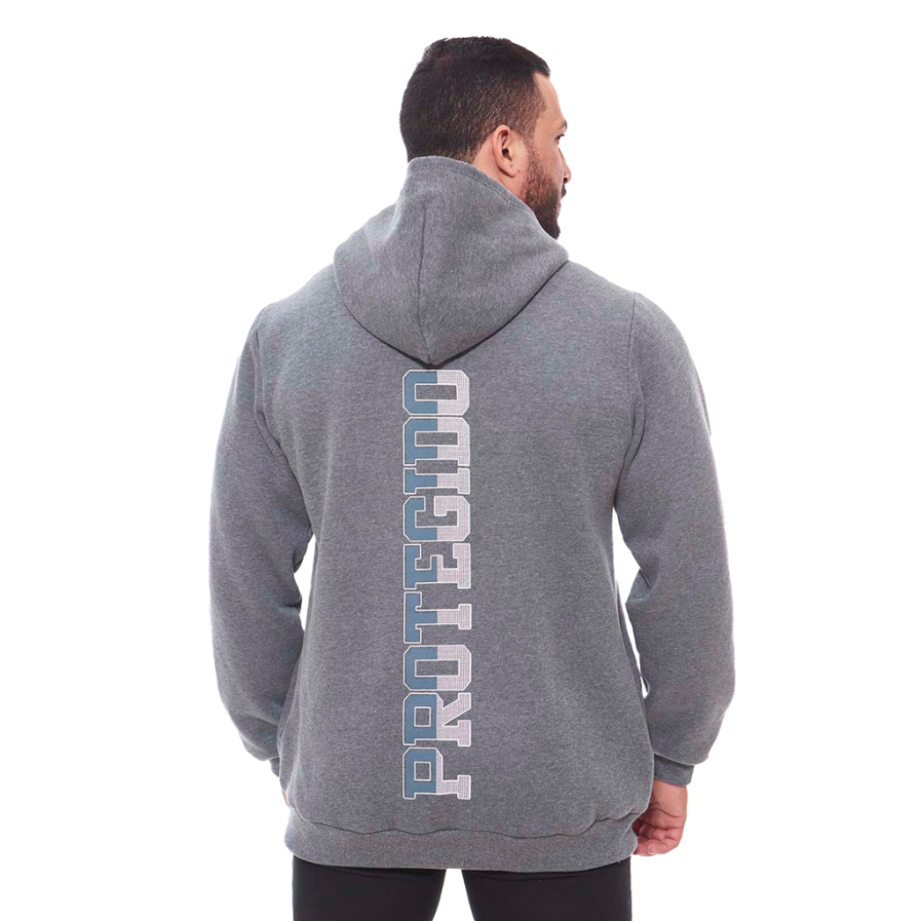 Moletom masculino Salmo 91 Protegido