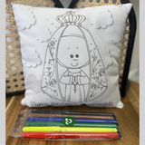 Almofada para Colorir – Nossa Senhora Aparecida