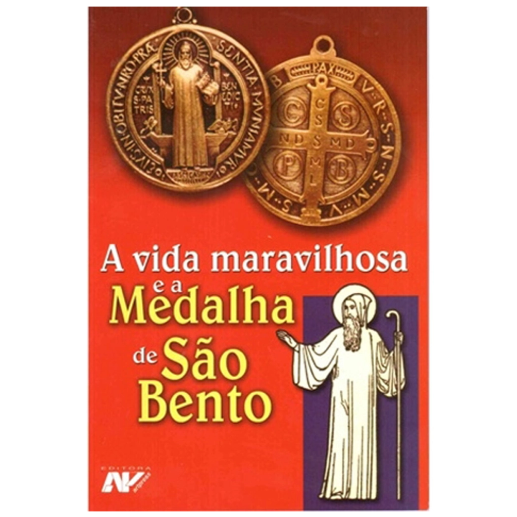 Livro A Vida Maravilhosa e a Medalha de São Bento