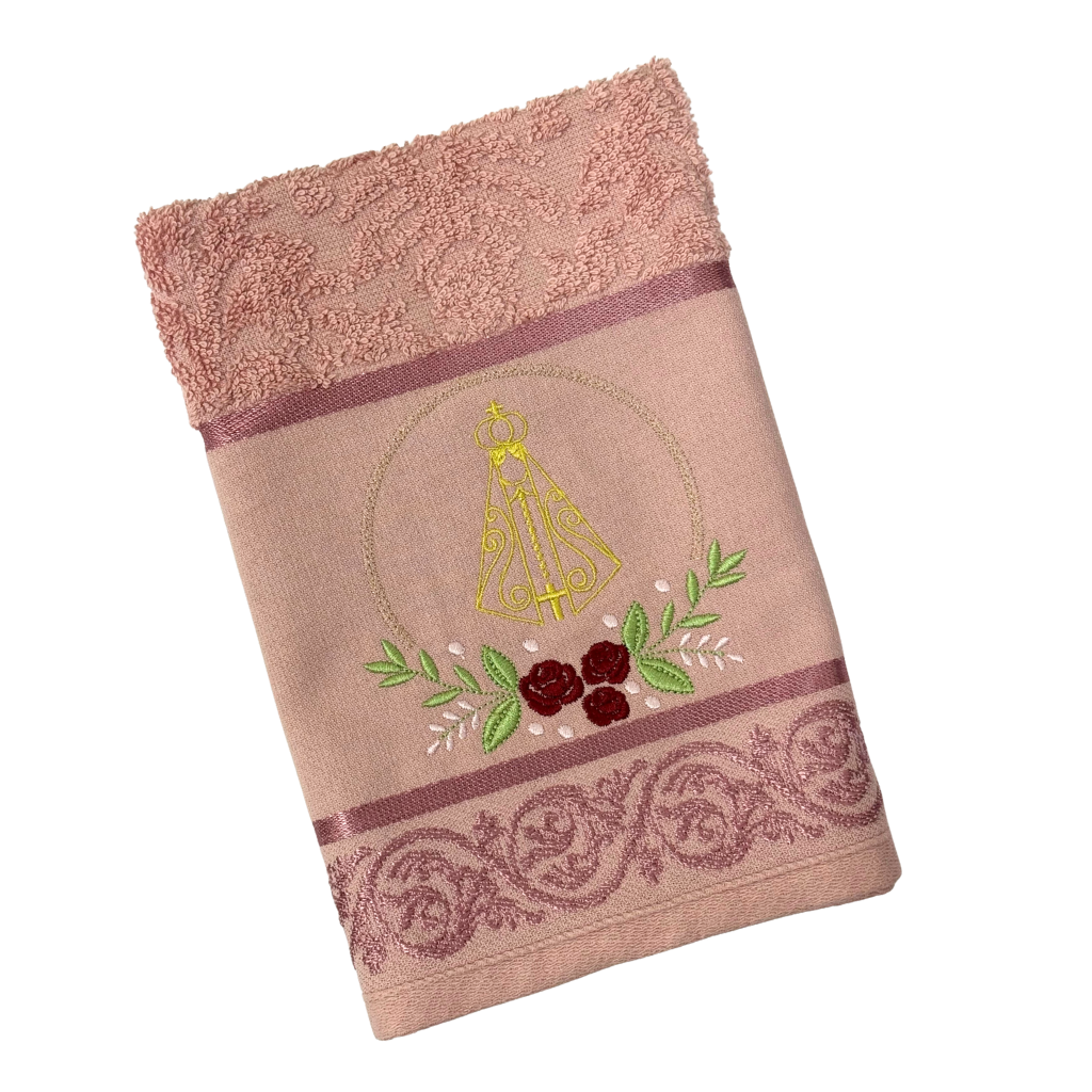 Embroidered Face Towel