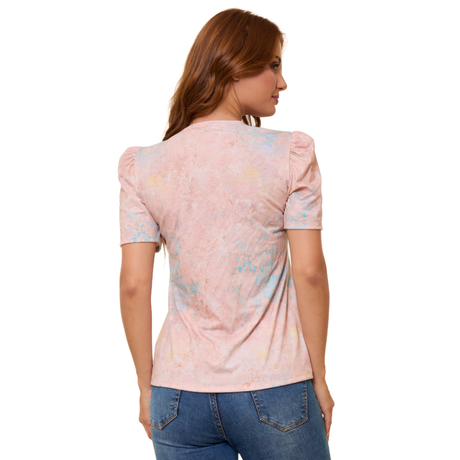 Baby Look Nossa Senhora Aparecida - Manga Princesa