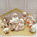 Handmade Crocheted Nativity Scene