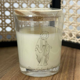 Religious Candles in Glass Jars – Faith-Themed Favors