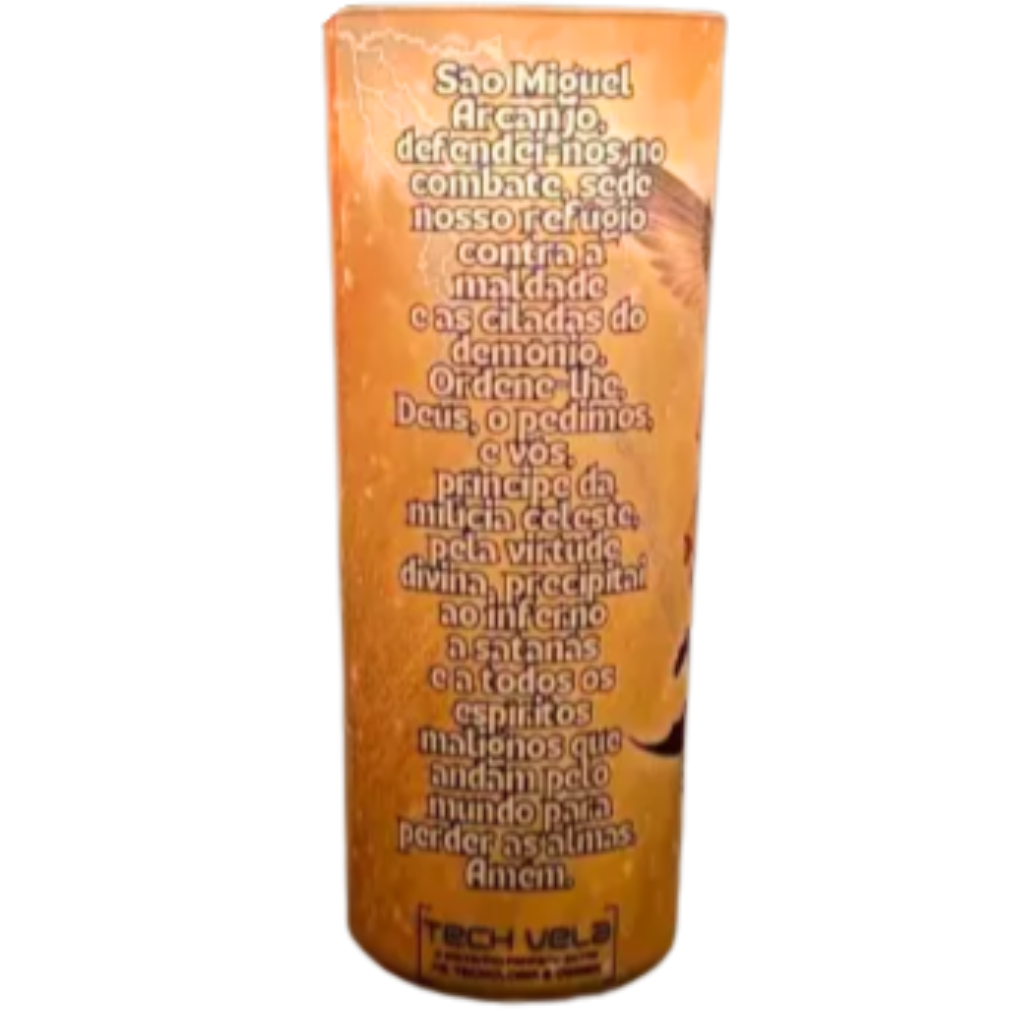 Vela Votiva Abajur São Miguel Arcanjo