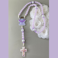 Children's Rosary Little Angel Lilac