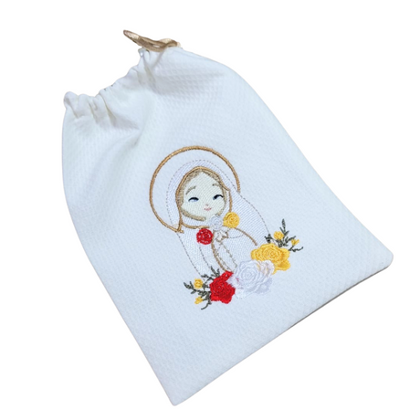 Embroidered Rosary Holder