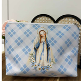 Necessaire Devocional com Estampas Religiosas