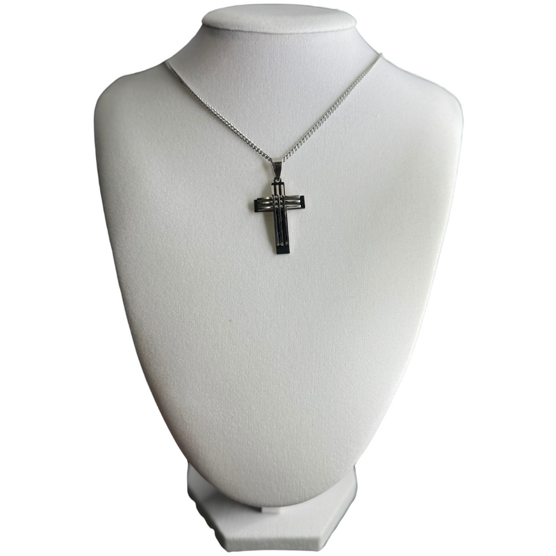 925 Silver Crucifix Chain