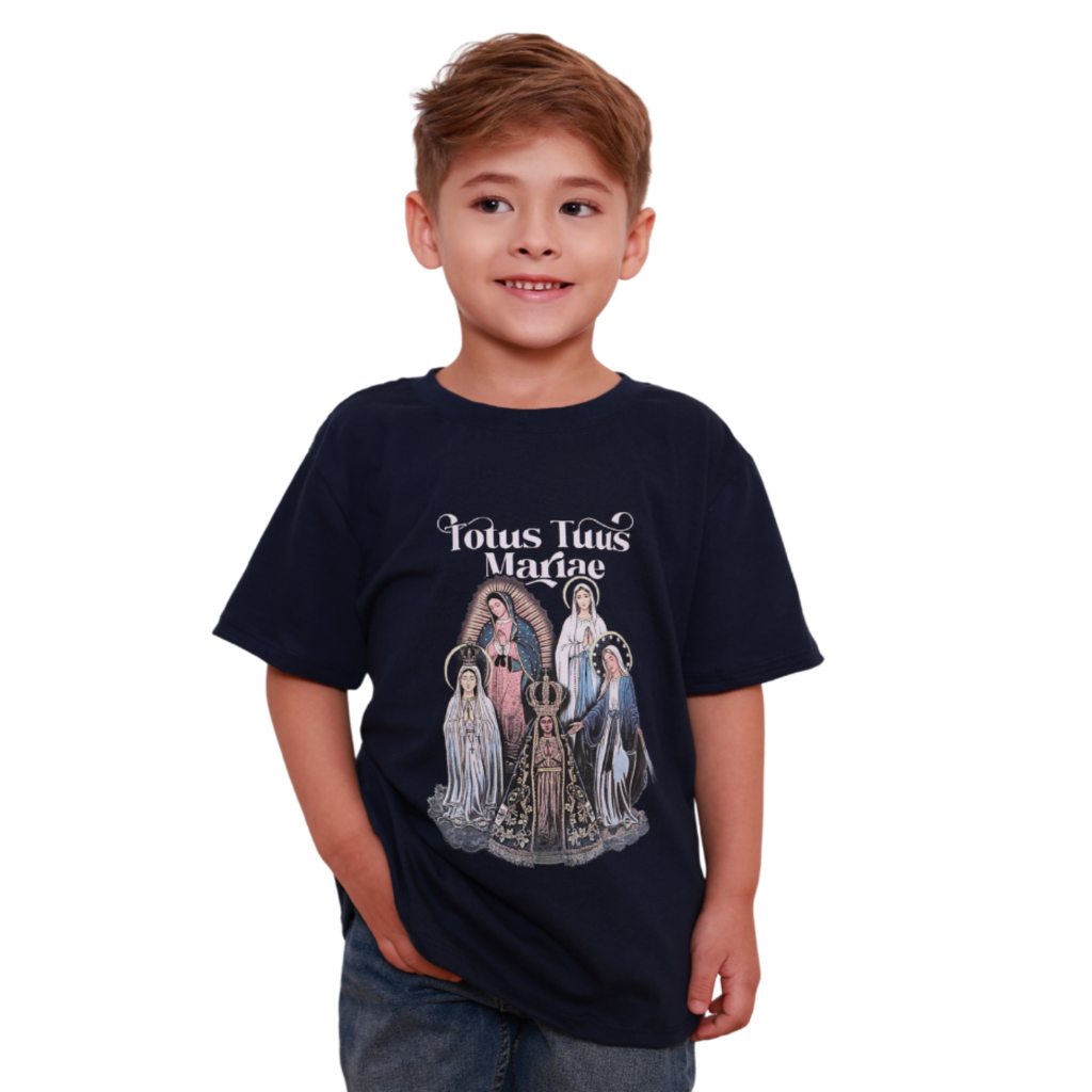 Camiseta Infantil Totus Tuus Mariae