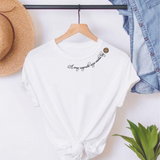 Baby Look A Cruz Sagrada Seja Minha Luz