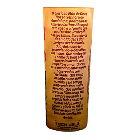 Vela Votiva Abajur Nossa Senhora De Guadalupe