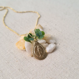 Semi-jewelry necklace Our Lady of Graces