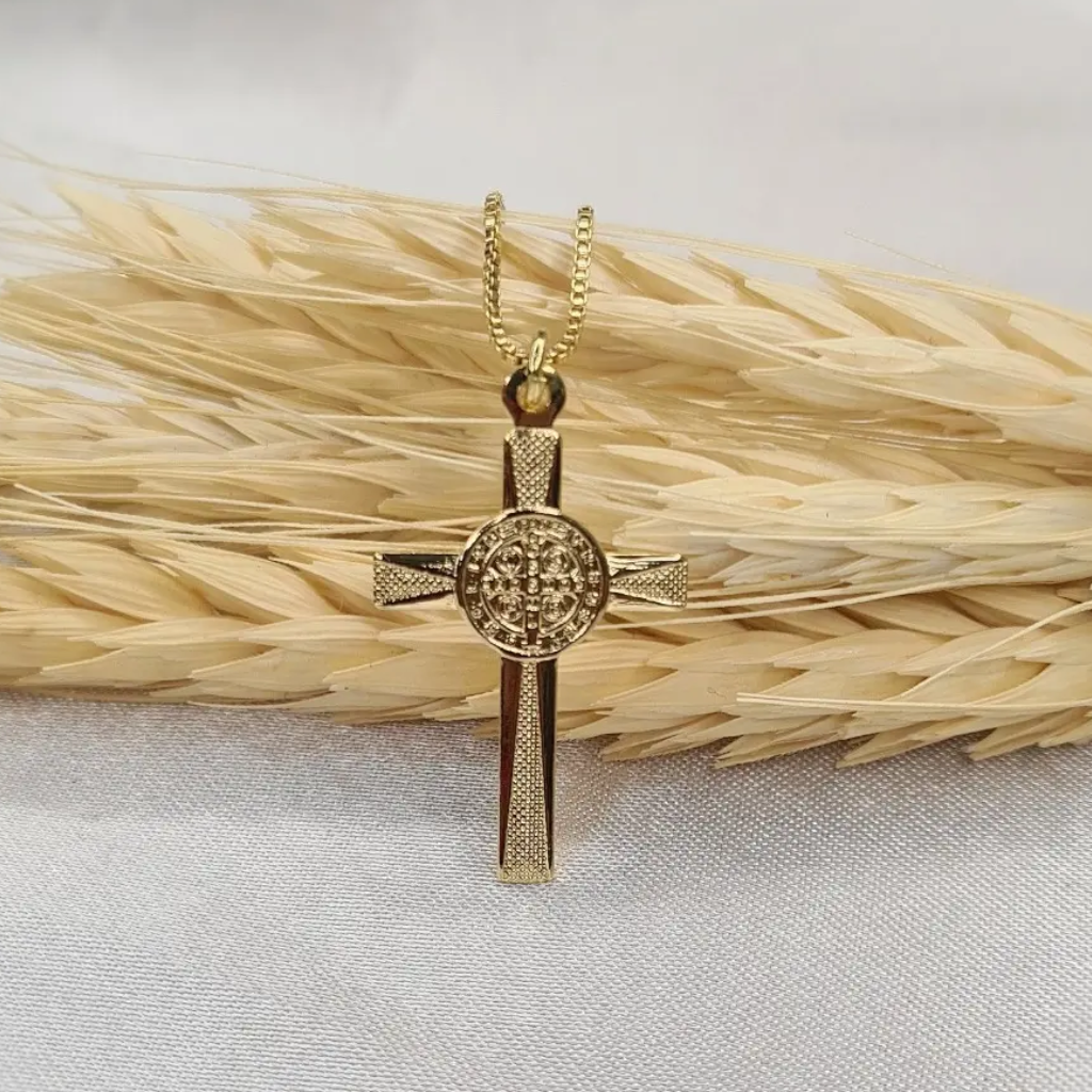 Semi-Jewelry Necklace Saint Benedict