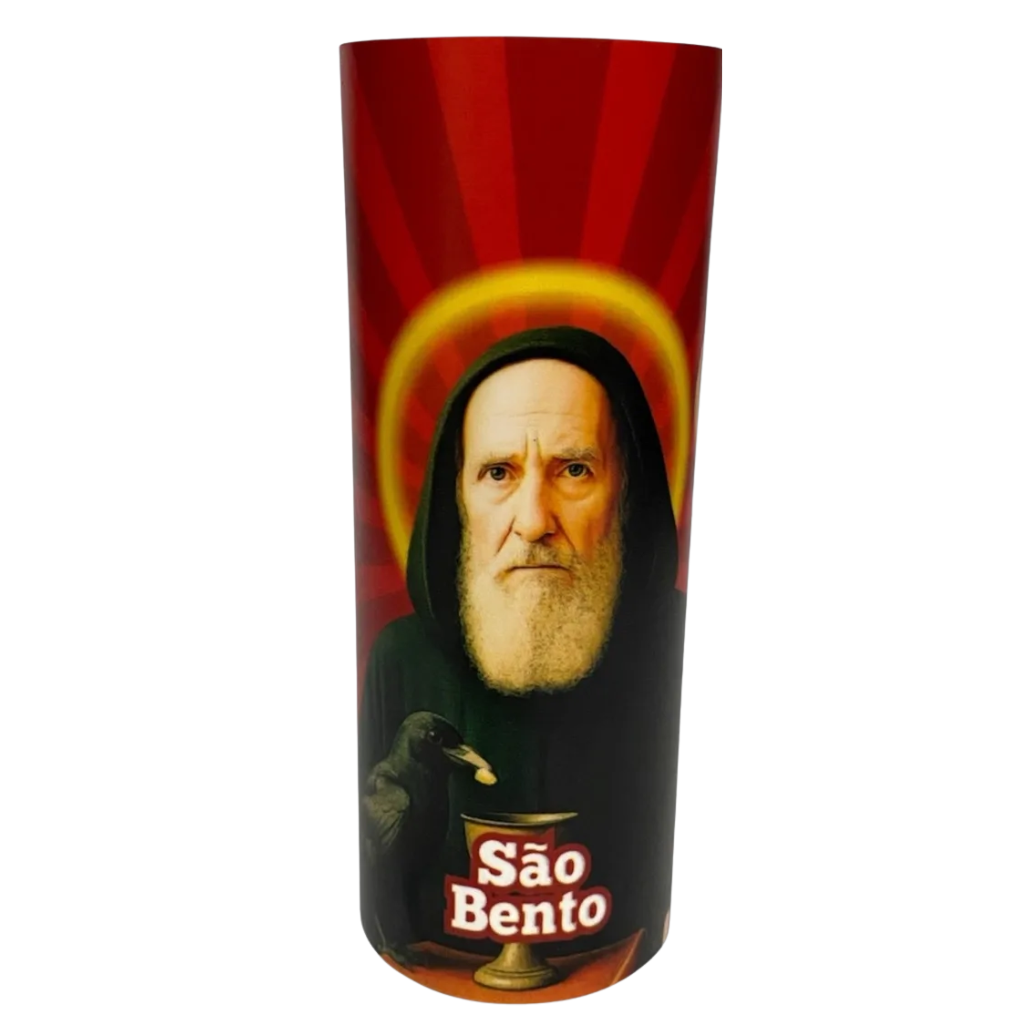Vela Votiva Efeito Abajur São Bento