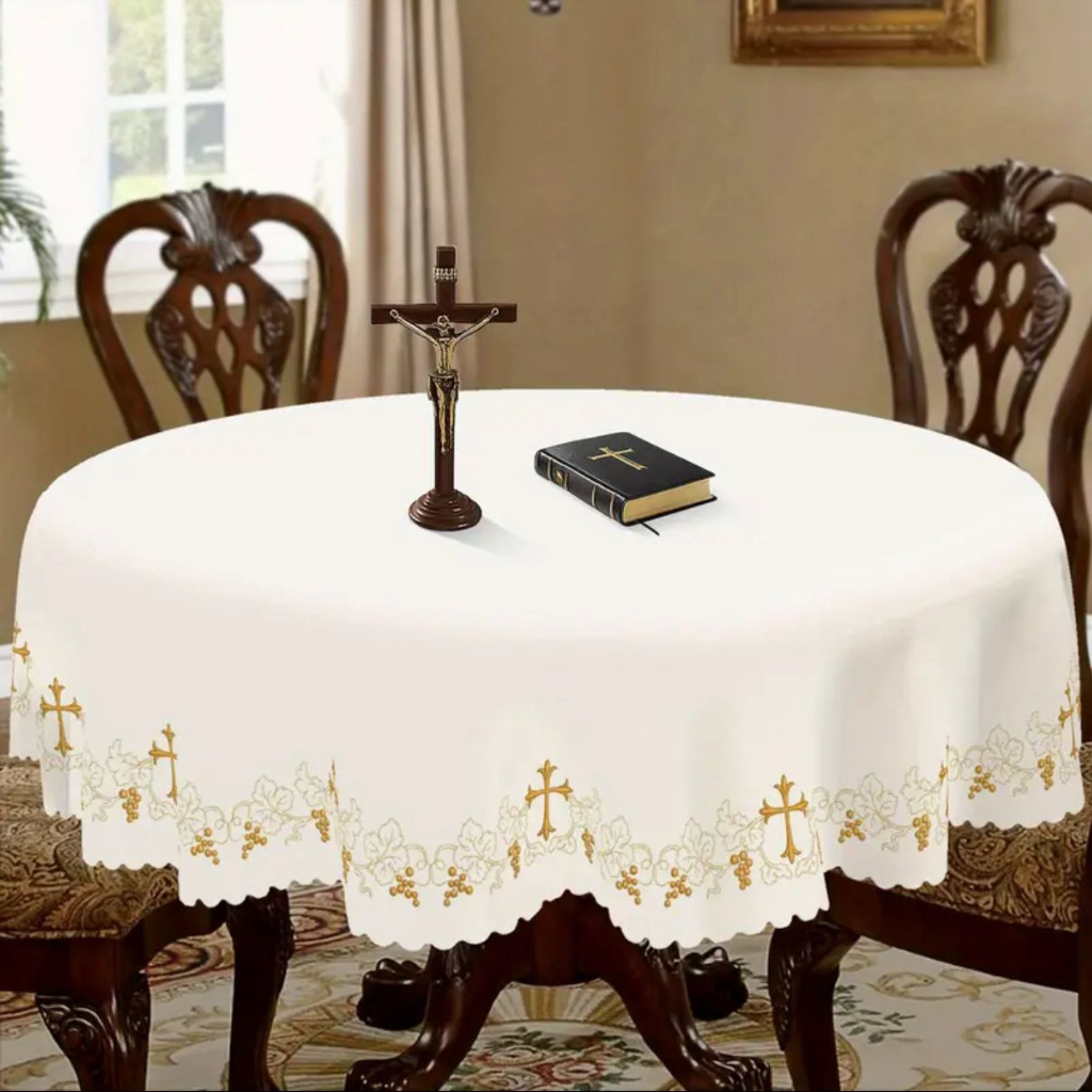 Religious Tablecloth/Altar