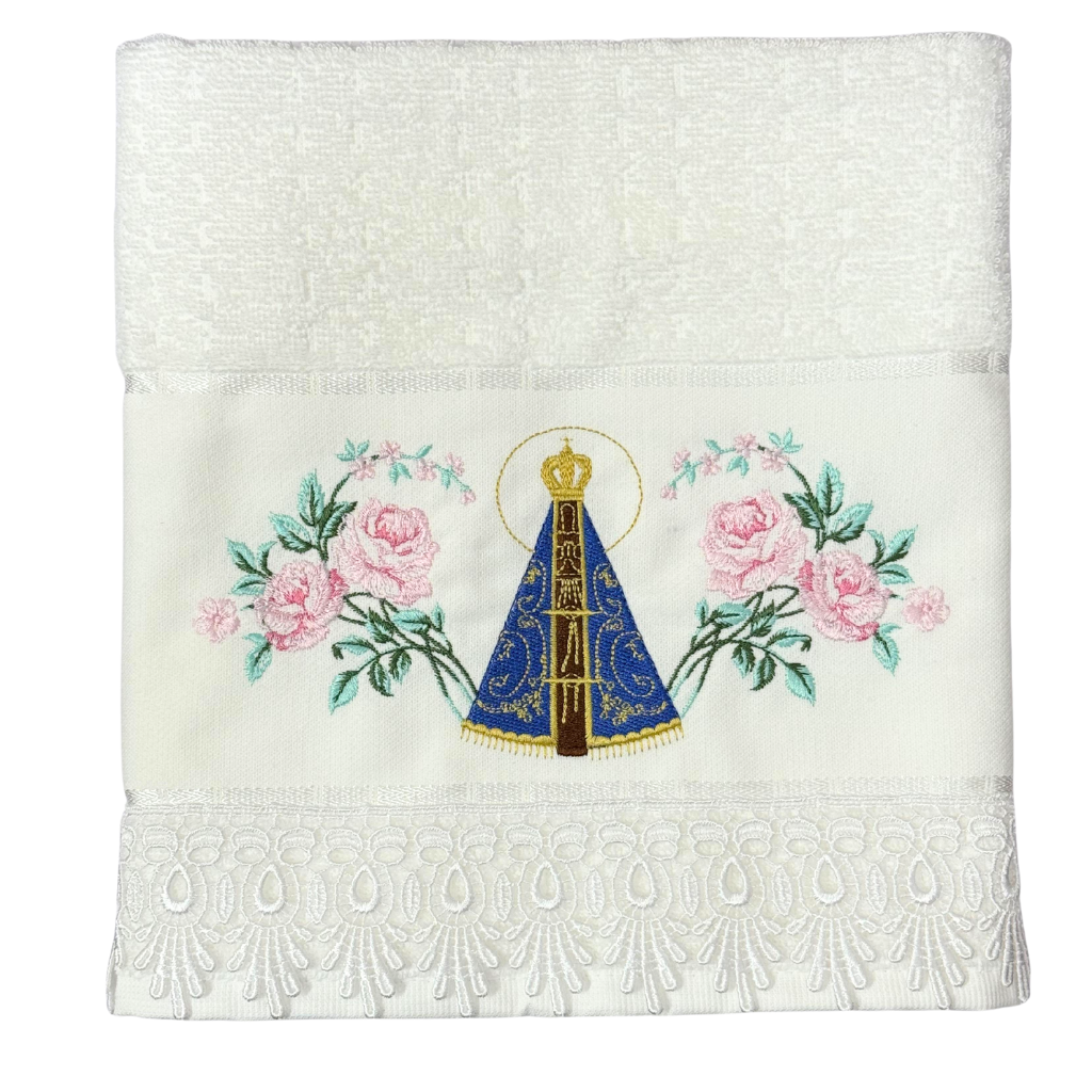 Embroidered Face Towel