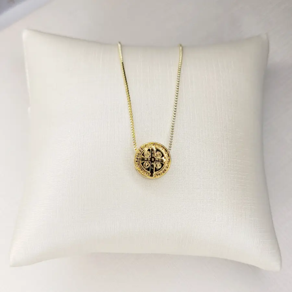 Semi-Jewelry Necklace Saint Benedict