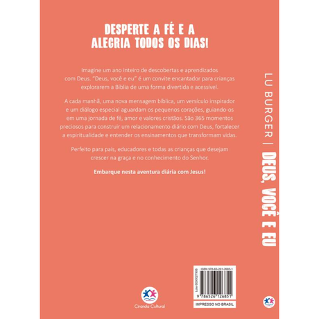 Deus, Você e Eu Devocional Infantil