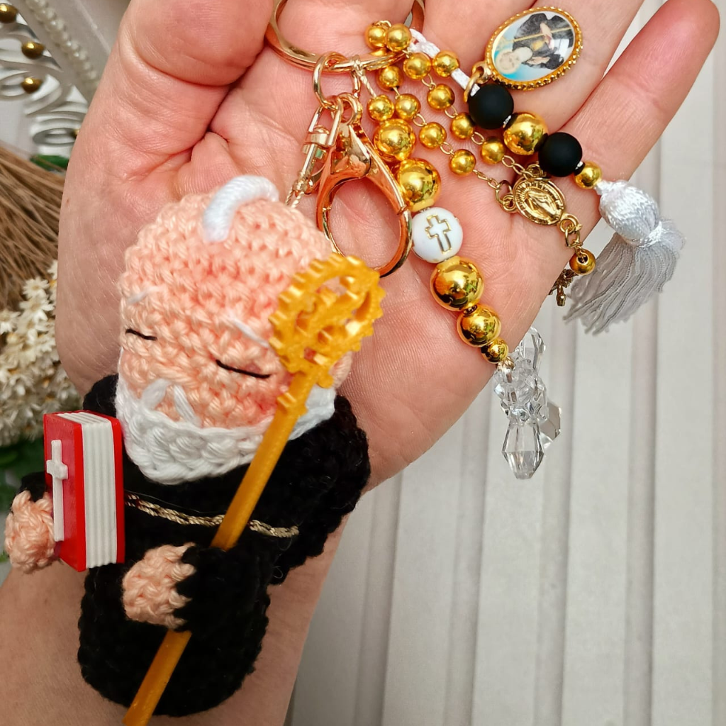 Chaveiro em Crochê