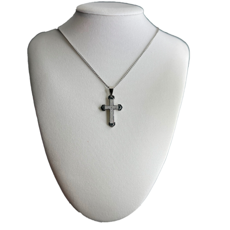 925 Silver Crucifix Chain