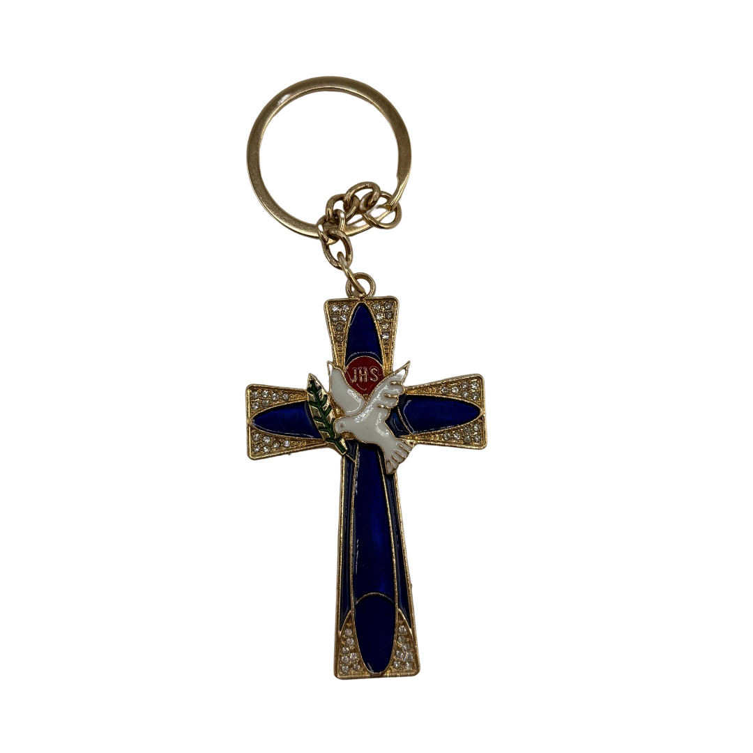 Crucifix Keychain