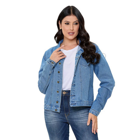 Jaqueta Jeans Medalha da Graça