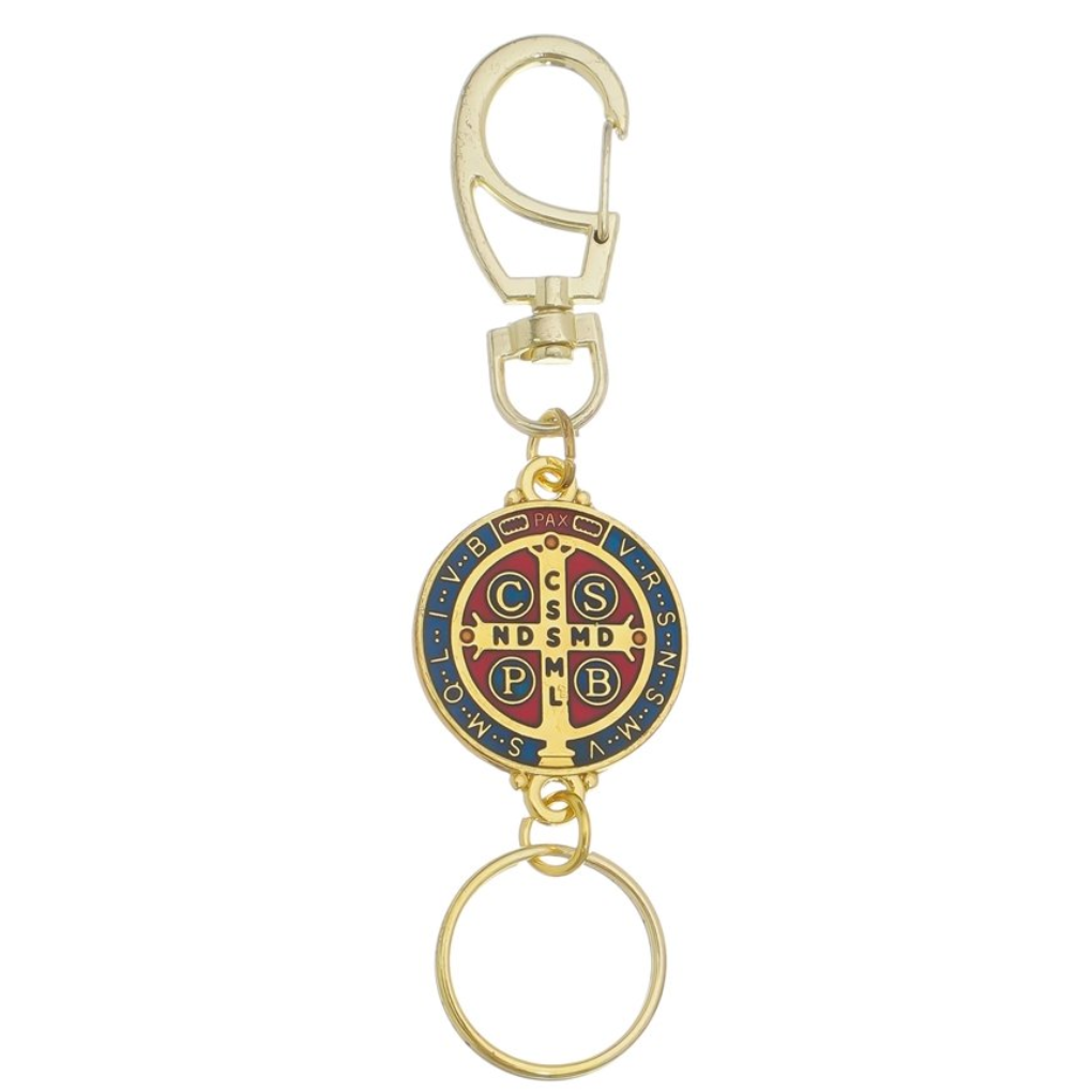 Saint Benedict Keychain