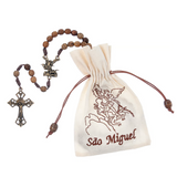 Terço Cordão Frisado São Miguel 7mm