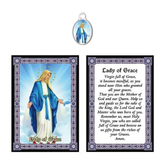 Holy Card with Medal