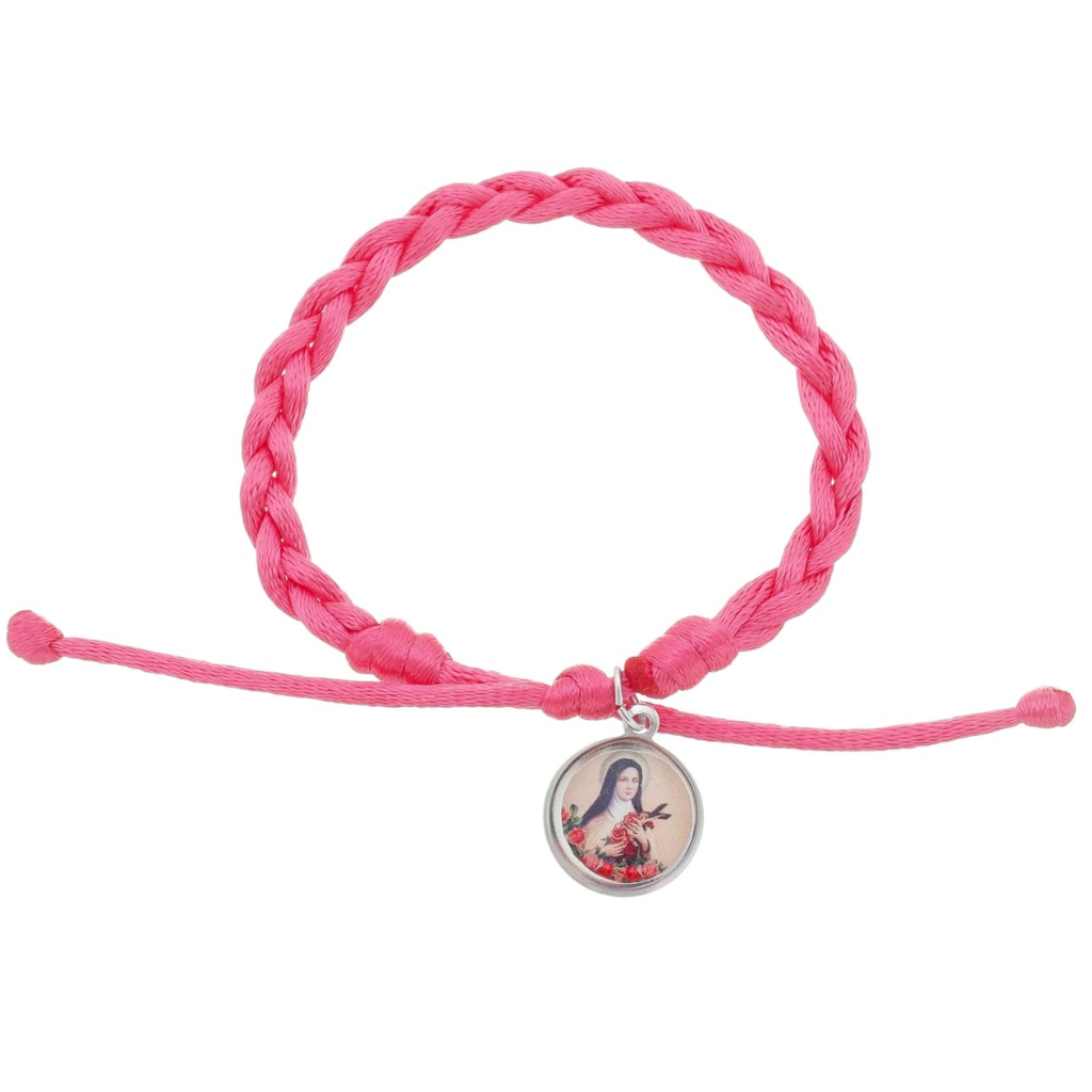 Braided Saint Therese Bracelet