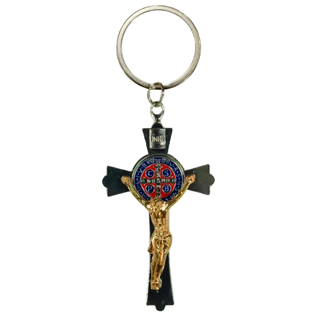 Saint Benedict Keychain