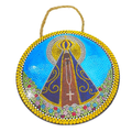 Our Lady of Aparecida Ceramic Wall Decor