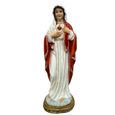 Imagem Resina Imaculado Coração de Maria