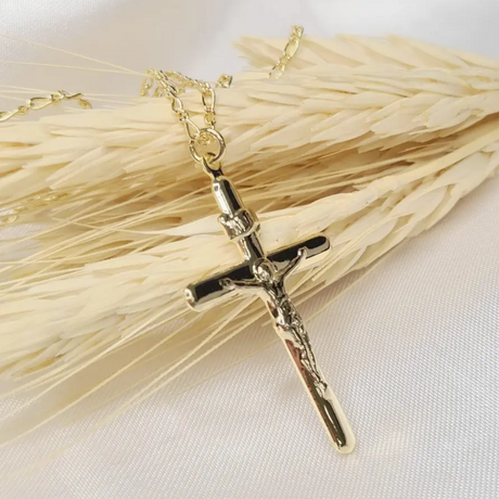 Colar de Cruz (Semi-joia)