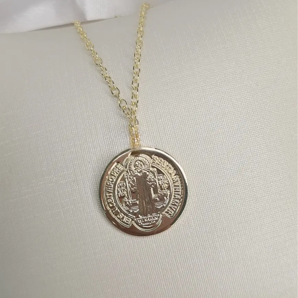 Semi-Jewelry Necklace Saint Benedict