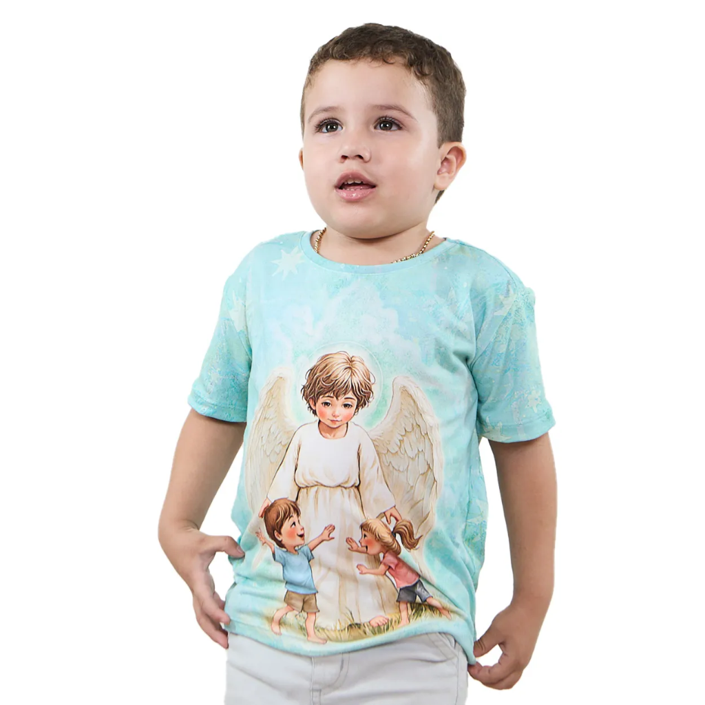 Camiseta Infantil Anjo da Guarda