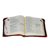 Holy Bible Official CNBB Translation - Luxury with Floral Zipper