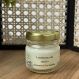 Lembrancinhas de Fé Velas Religiosas em Pote de Vidro 5cm