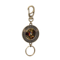 Saint Michael Keychain with Carabiner