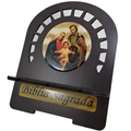 Bible Holder with Resin Image