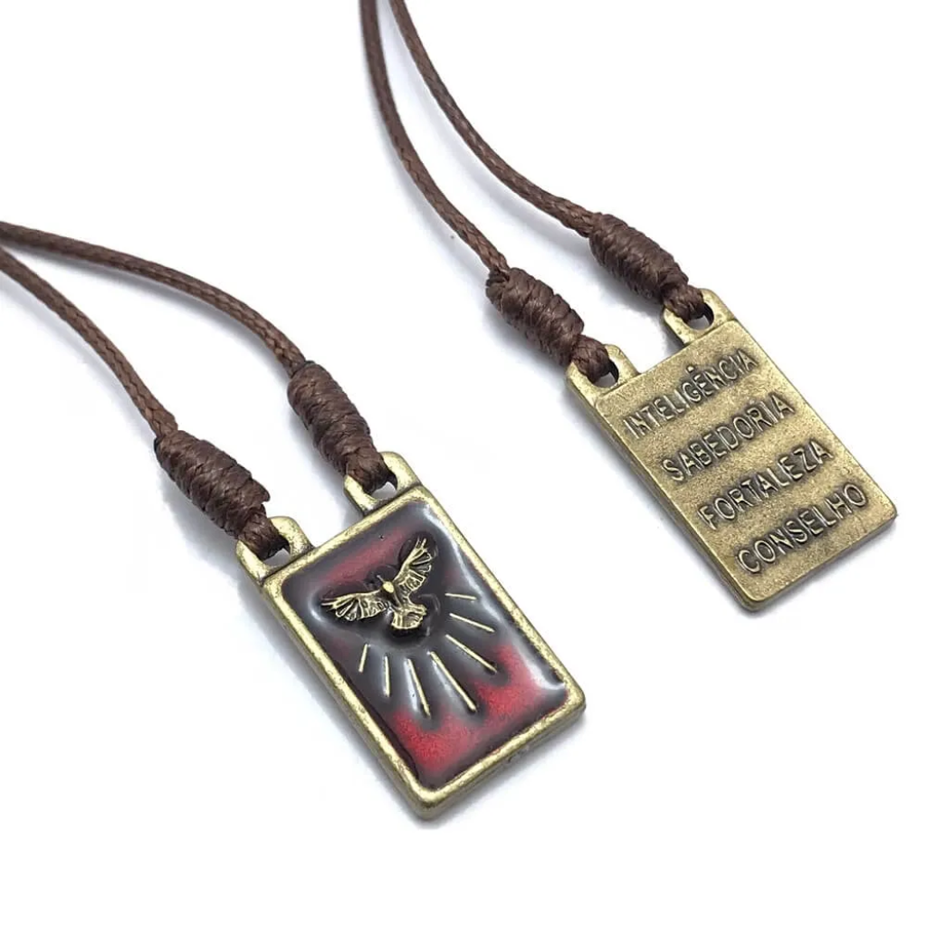 Colar Cordão 7 Dons do Espírito Santo