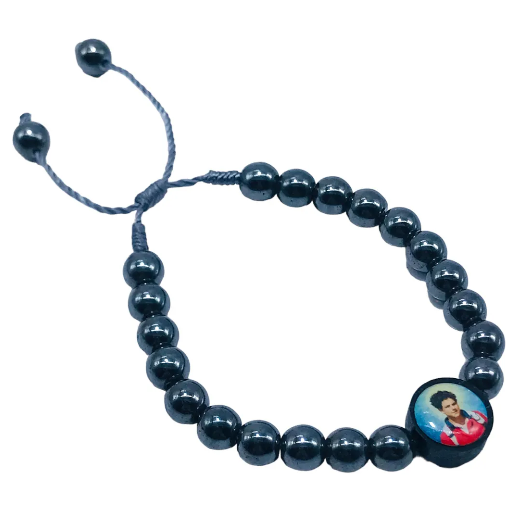 Pulseira Carlo Acutis Hematita