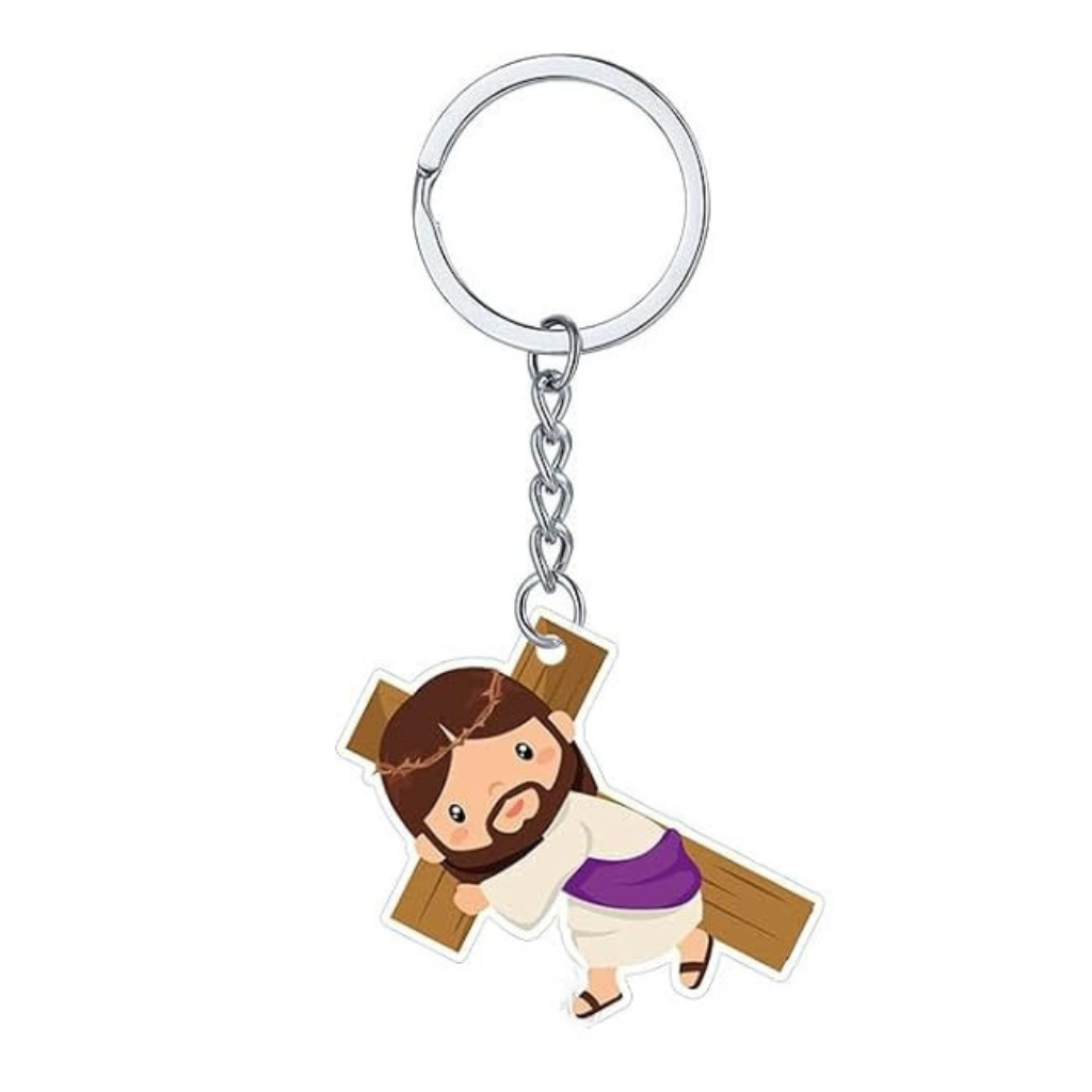 Chaveiro Acrílico de Jesus