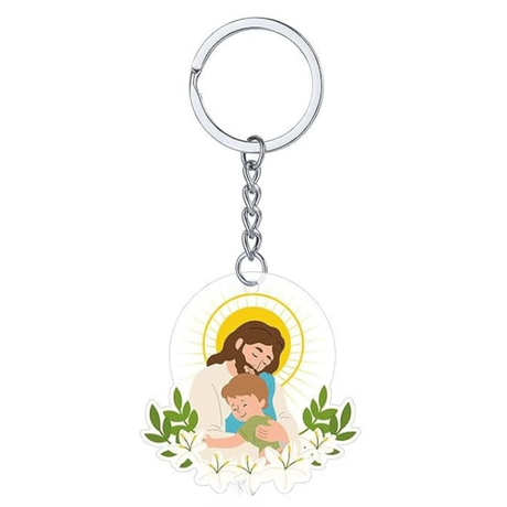 Chaveiro Acrílico de Jesus