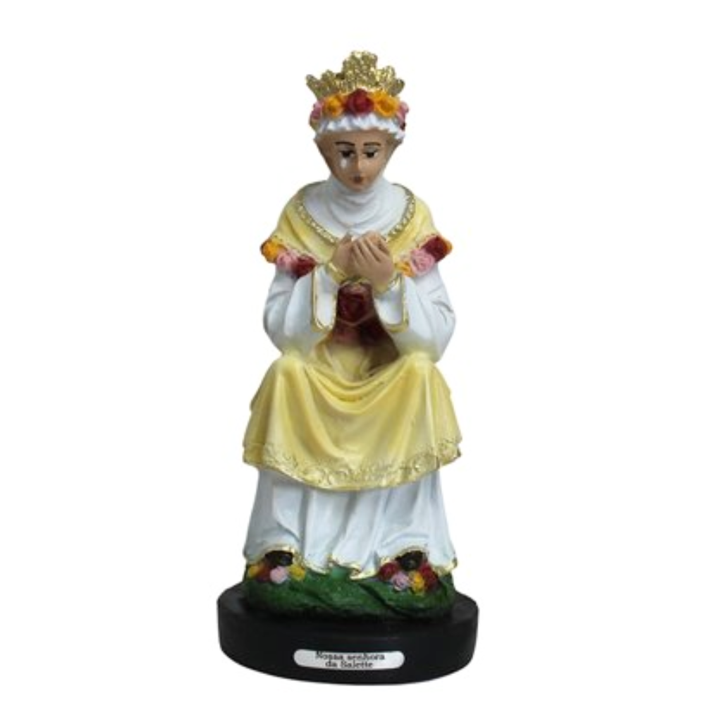 Imagem de Nossa Senhora Salette de Resina Nacional - 20 cm