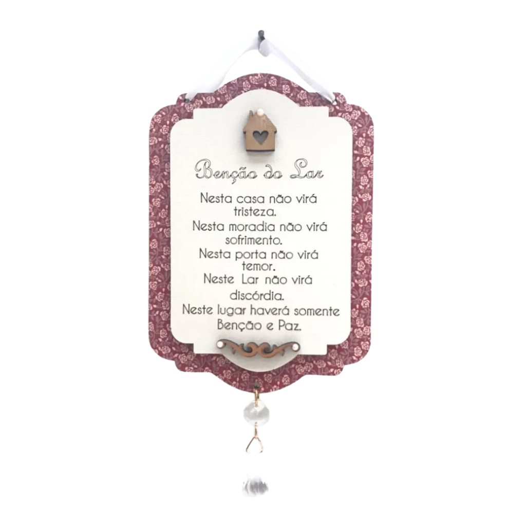 Adorno Benção Do Lar