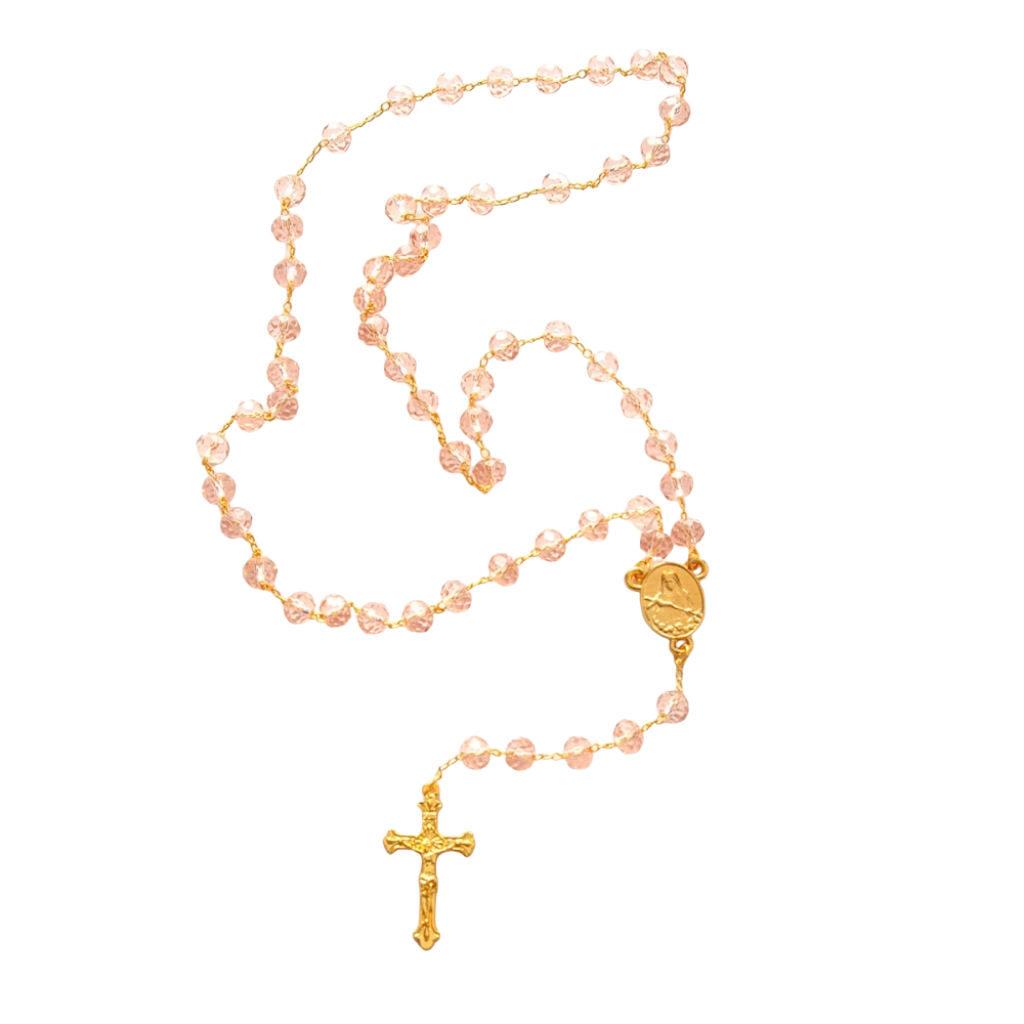 St. Thérèse Crystal Rosary